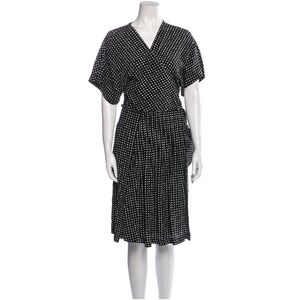 Diane von furstenberg polka dot silk wrap dress Size 0